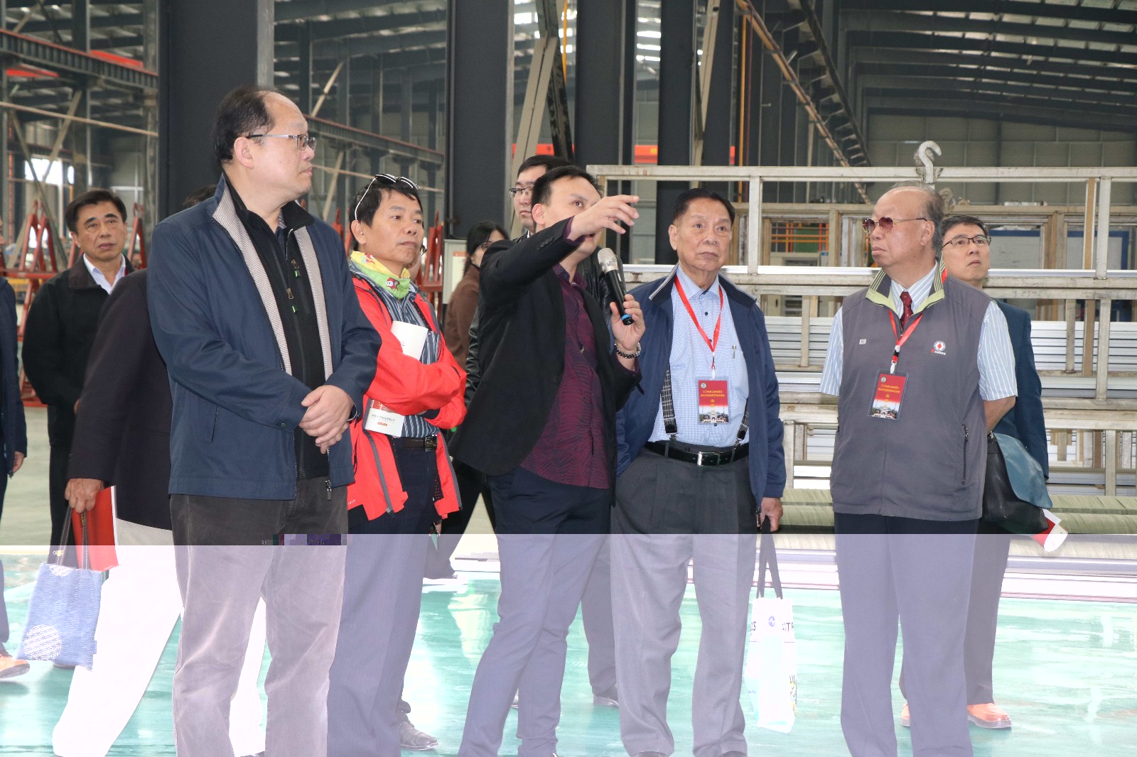 周口市海峡两岸经贸交流团莅临天子铝业